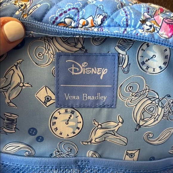 Vera Bradley x Disney Cinderella Paisley Friends Backpack NWT - Picture 10 of 12